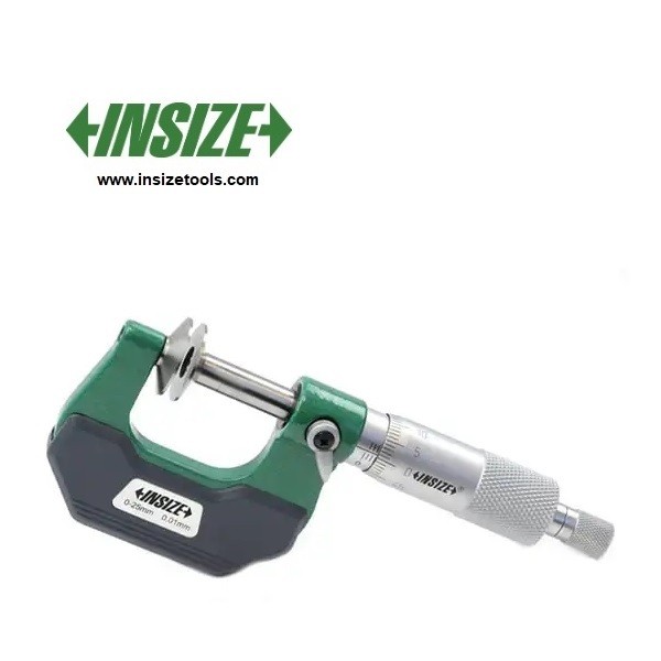 میکرومتر دیسکی خارج سنج  اینسایز  25-0 mm  (فک بشقابی) مدل 25-3282-با گارانتی شرکتی  3282-25