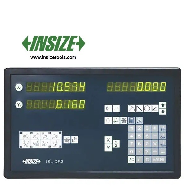 نمایشگرخط کش دیجیتال دو محور( ,Y,X ) اینسایز مدل ISL-DR2 ( انکودر خطی )- با گارانتی شرکتی  ISL-DR2 