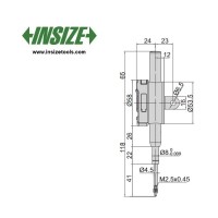 ساعت اندیکاتوردیجیتال  اینسایز کورس 25 mm مدل 251-2112 2112-251