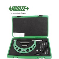 میکرومترمیله ای خارج اینسایز 200-100 mm 0 (سری4 عددی سر تعویض شو) مدل 200-3206 3206-200A