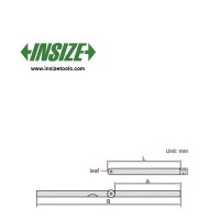 فیلر 20 تیغ اینسایز   30cm -مدل 202-4605 (1 ~ 0.05 mm) - با گارانتی شرکتی  4605-202