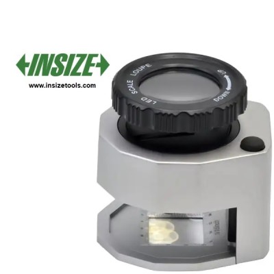 ذره بین X10 ( لوپ X10 )  چراغ دار اینسایز مدل 10-7524- با گارانتی شرکتی 