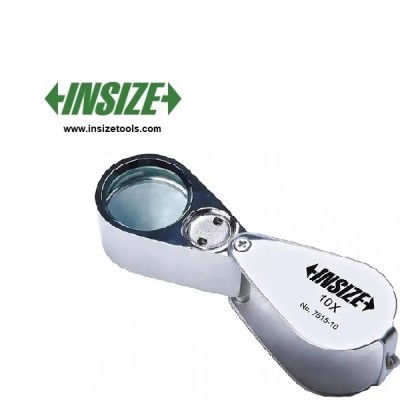 ذره بین تاشو X10 چراغ دار اینسایز مدل 10-7515 - با گارانتی شرکتی 
