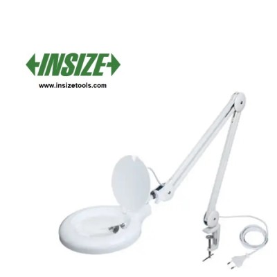 ذره بین  پایه دار رومیزی X2.25 چراغ دار  اینسایز مدل 5-7516