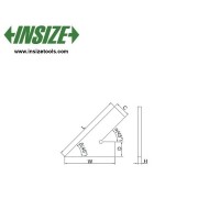 گونیا صنعتی 45 درجه اینسایز 120x80 میلی متر مدل 1120-4745 - با گارانتی شرکتی 4745-1120