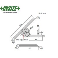زاویه سنج یونیورسال اینسایز ذره بین دار  مدل 360-2372 -با گارانتی شرکتی 2372-360