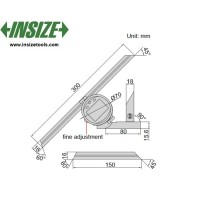 زاویه سنج دیجیتال اینسایز مدل 360-2172 - با گارانتی شرکتی  2172-360